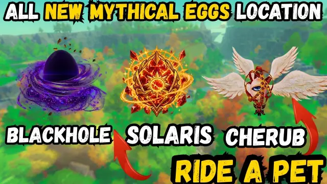 Ride A Pet Cherub Egg Locations: Complete Spawn Guide
