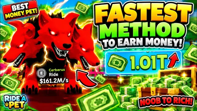 Ride A Pet How to Make Money: Fast Cash Farming Guide